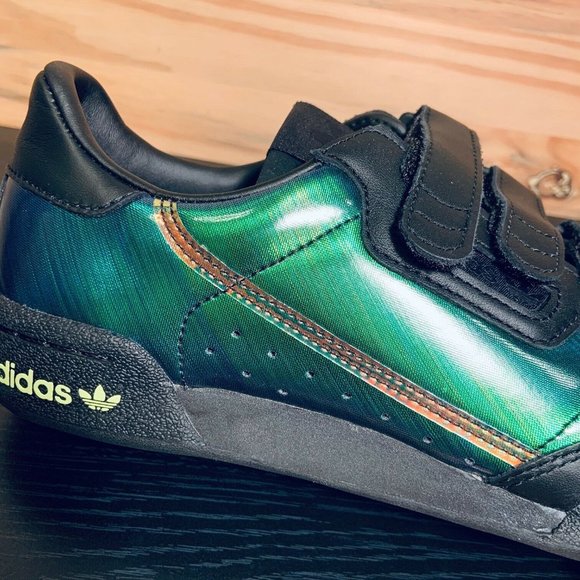 New Adidas Continental 80 Women's No Tie Shoes - Picture 4 of 10